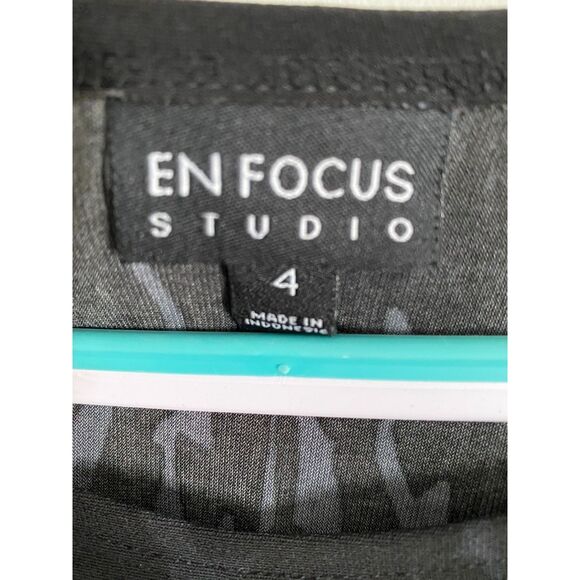 EnFocus Studio Cold-Shoulder Animal Print Mini Dress: Size Medium - Picture 9 of 10